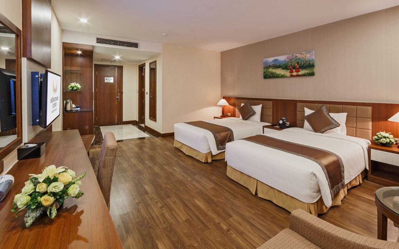 Mường Thanh Holiday Mộc Châu - Deluxe Twin Mường Thanh Holiday Mộc Châu - Deluxe Twin