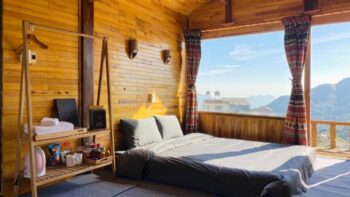 homestay view mây