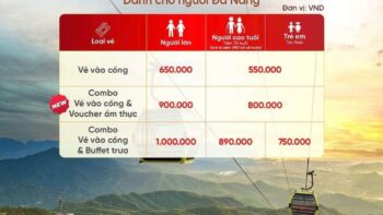Vé Cáp Treo Bà Nà Hills nguoi Đà Nẵng