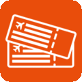 icon flight ticket